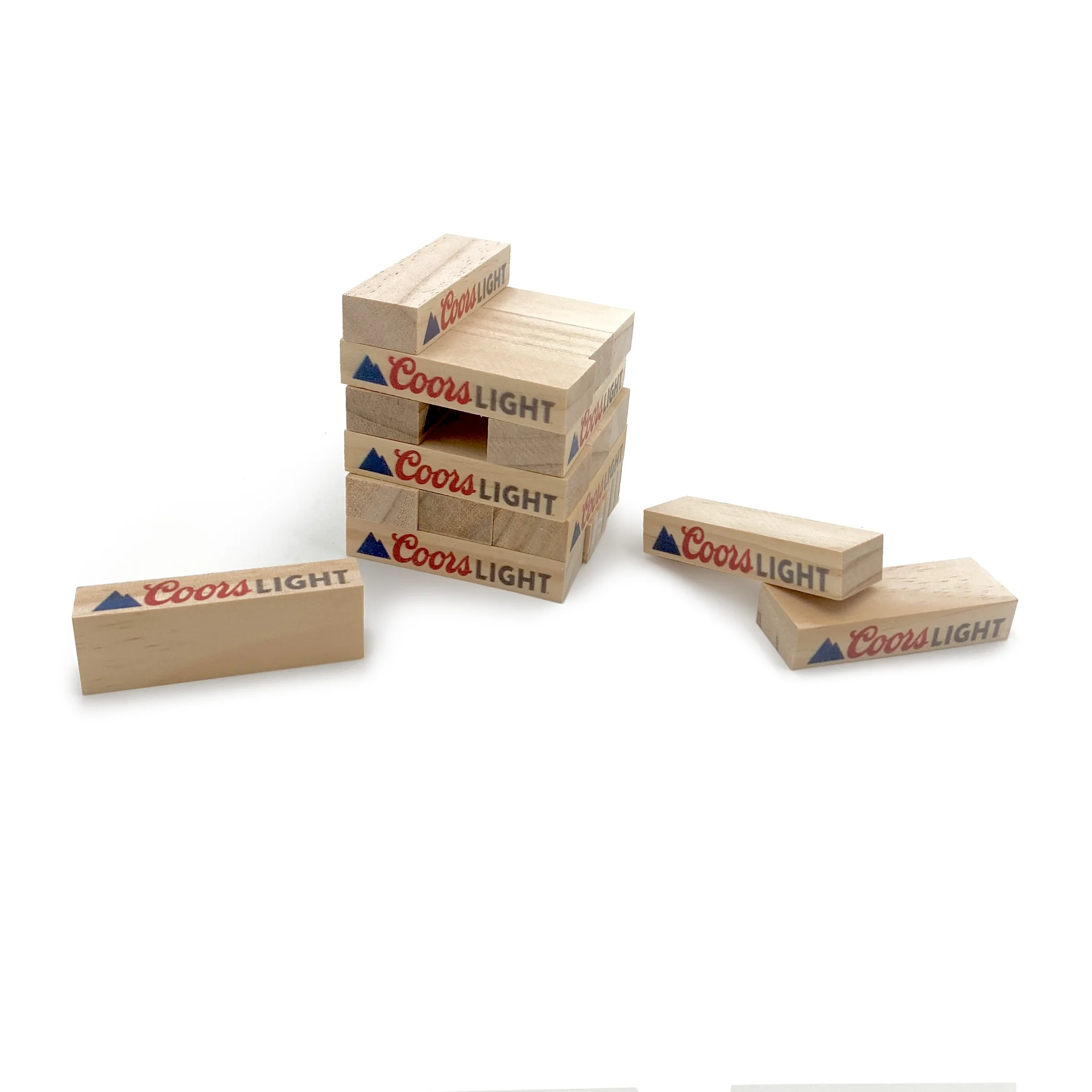 Mini Stackable Wood Blocks Game - Image 3